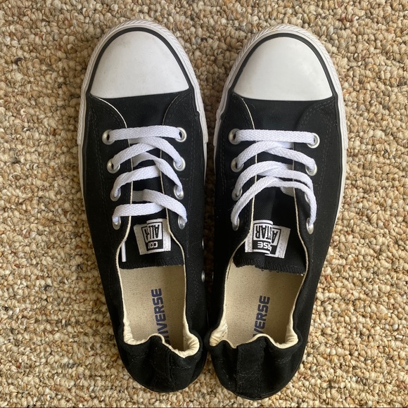 Converse Shoes - Converse Shoreline Sneakers (New/Black/Sz 10)